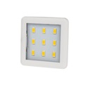 OSVETLENIE LED SQUARE 3 PODSKREŇOVÉ SVIETIDLÁ 2,5W