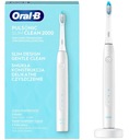 Biela zubná kefka Oral-B Pulsonic Slim Clean 2000