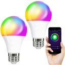 2x E27 SMART 9W RGB WW CW Wi-Fi TUYA LED žiarovka