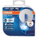 2x H7 OSRAM ŽIAROVKA COOL BLUE BOOST LED HYPER BIELY VZHĽAD 5500K