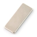 Obdĺžnikový neodýmový magnet - 25x10x2mm - 10 ks.