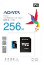 ADATA micro SDXC 256 GB Premier C10 UHS-I 100 MB