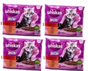 Whiskas JUNIOR Mix príchutí omáčka Mokré krmivo pre mačky