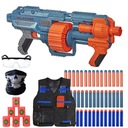 NERF ELITE 2.0 SHOCKWAVE VESTA + MEGA DOPLNKY