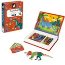 JANOD MAGNETIBOOK DINOSAURS Magnetické puzzle