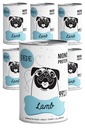 PEPE PET FOOD LAMB LAMB 6x400g