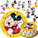 SÚPRAVA TORTY MICKEY MOUSE + 10 ZNAKOV