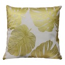 OBLIECKA NA VANKÚŠ s vložkou VELVET VANKÚŠ 40x40 monstera