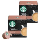 Káva STARBUCKS DOLCE GUSTO CAFFE LATTE 2x12