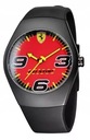 HODINKY FERRARI PIT-STOP BLACK PVD RED