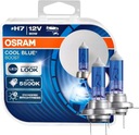 2x H7 OSRAM ŽIAROVKY 5500K COOL BLUE HYPER+50%BOOST