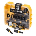 SADA NÁRAZOVÝCH BITOV DEWALT DT7055T T20 25 KS