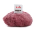 INGENUA K59 PINK IND KATIA 78% MOHAIR priadza 14778