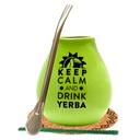 Súprava tekvice Yerba Mate Matero / Bombilla 19cm