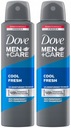 DOVE Men Deo Cool Free Antiperspirant 2 x 150 ml