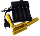 Rýchla nabíjačka + 4x Li-ion batéria 12000mAh 18650 3,7V