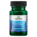 SWANSON ASTAXANTIN ZEAXANTIN 4 mg 60 kapsúl.