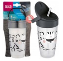 Lovi Active Salt&Pepper hrnček so slamkou 350 ml