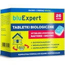 Bakteriálne tablety BLUEXPERT pre septiky čističiek odpadových vôd