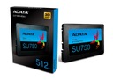 Adata SSD Ultimate SU750 512 GB 2,5 SATA III 6 Gb/s 3D NAND SLC TRIM NCQ