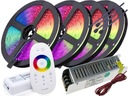 SET 20M 600 LED páskový napájací zdroj RGB WHITE