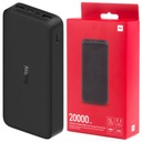 PowerBank XIAOMI 18W 20000mAh Rýchle nabíjanie Redmi Black 2x RÝCHLE USB!