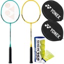 YONEX BADMINTONOVÝ SET B4000 ALU RACKET x2 + MAVIS 350 SHOTS x3