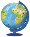 3D PUZZLE 180 EL - Globe ENG - RAVENSBURGER