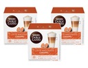 3x Nescafe Dolce Gusto Latte Macchiato Caramel 24