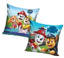 PAW PATROL OBLIECKA NA VANKÚŠ CHASE Tlapková PATROL 40x40 SÚPRAVA VANKÚŠA