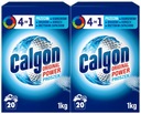 Calgon 4v1 Odvápňovací prášok na čistenie práčok, 2 kg, 40 praní