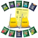 SET pre dve Yerba Mate tekvica Bombilla 10x50g