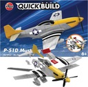 Airfix QUICKBUILD - P-51D Mustang - Postaviteľný model