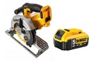 BATÉRIA DEWALT DCS391N. OKRUŽNÁ PÍLA 760W 18V +5ah