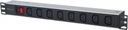 POWER STRIP RACK 1U 110-250V/16A 8X C13 2M