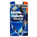 Gillette Blue 3 žiletky 6 kusov