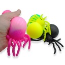 GNIOTEK SPIDER ANTISTRESS ANIMAL SQUISHY SOFT x 3