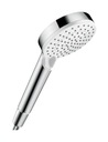 HANSGROHE RUČNÁ SPRCHA BIELY CHROM. 100 MM