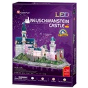 3D puzzle National Geographic LED Zámok Neuschwan