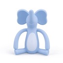 GiliGums Crazy Elephant Teether modré