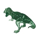 KRYŠTÁLOVÉ PUZZLE DINOSAUR T-REX ZELENÉ [HÁDANKA]