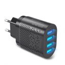 Rýchla nabíjačka 4xUSB univerzálna 48W 12V QC3.0