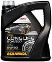 MANNOL 7715 LONGLIFE 504/507 MOTOROVÝ OLEJ 5W30 4L