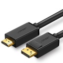 UZELENÝ UNISMERNÝ KÁBEL DisplayPort/HDMI 4K