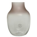 Dekoratívna oválna matná váza OMBRE 18x25