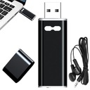 MINI SPY VOICE RECORDER 8GB PENDRIVE + SLÚCHADLÁ