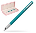 Box na plniace pero Parker Vector Turquoise CT