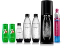 SODASTREAM Terra carbonator + 3 fľaše + 2 sirupy