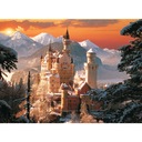 PUZZLE 3000 PUZZLE KRAJINA HORY ALPS NEUSCHWANSTEIN HRAD ZIMNÉ KLUBY