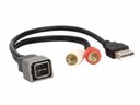 USB ADAPTÉR NISSAN JUKE NAVARA NOTE QASHQAI 4+4PIN